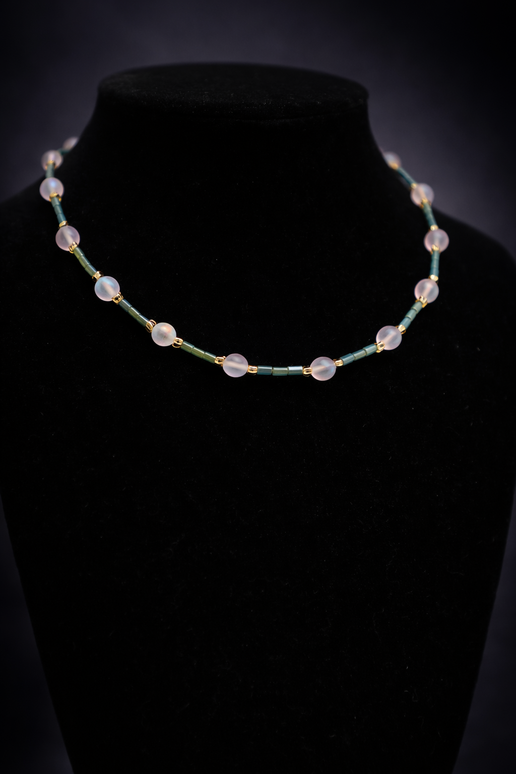 Blush Current Necklace